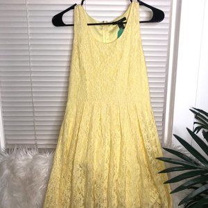 Yellow Flowy Dress